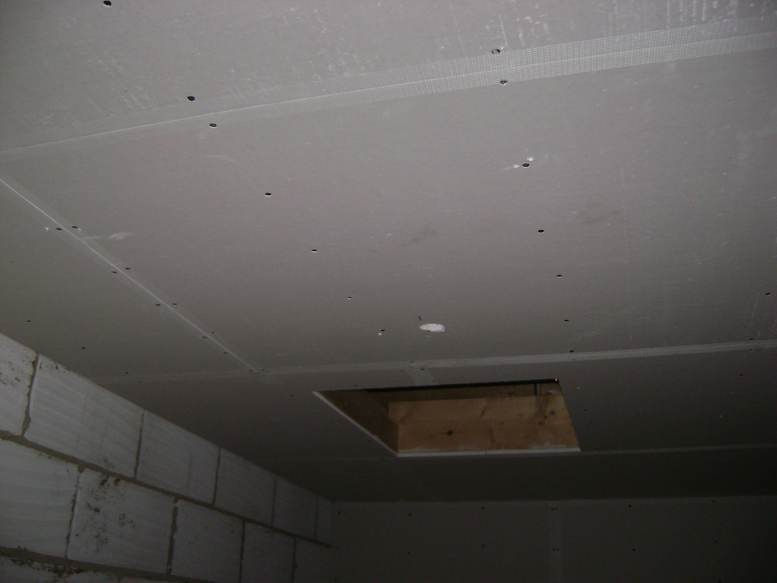 This bedroom in a newly built two storey extension had to be floated and skimmed.